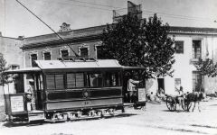 Tranva elctrico n 24 de la Compagnie Generale des Tramways Electriques de Valence (Espagne) Socit Lyonnaise (1910)