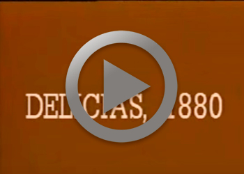 El 30 de marzo de 1880 fue inaugurada la estacin de Delicias. Esta es la crnica de aquel acto segn una publicacin de la poca: 'La Ilustracin Espaola y Americana'. El vdeo, que forma parte de los fondos audiovisuales de la Biblioteca del Museo, fue producido por Renfe para el Museo del Ferrocarril en 1986.