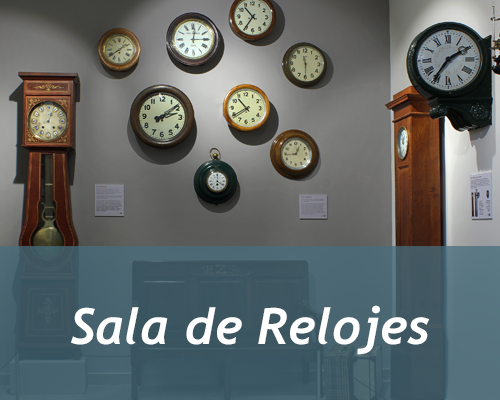 Exposiciones: Sala de Relojes