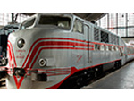 Locomotora Talgo II 'Virgen de Arnzazu' (350-002-2) (Patentes Talgo, Espaa, American Car and Foundry -ACF-, Estados Unidos, 1950) - Pieza IG: 00107