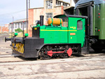 Locomotora disel `La Milagrosa (The Baldwin Locomotive Works, Estados Unidos, 1918) Cesin: Asociacin Vallisoletana de Amigos del Ferrocarril, Asvafer - Pieza IG: 02588