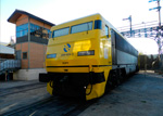 Locomotora elctrica 269-604-5 (CAF, Westinghouse, Mitsubishi, España, 1980. Reforma CAF, 1988) Cesión: Asociación de Amigos del Ferrocarril de Madrid, AAFM - Pieza IG: 05638