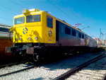 Locomotora elctrica 7902 (279-002-0) (Mitsubishi, Japn, 1967) Cesin: Asociacin Vallisoletana de Amigos del Ferrocarril, Asvafer - Pieza IG: 06214