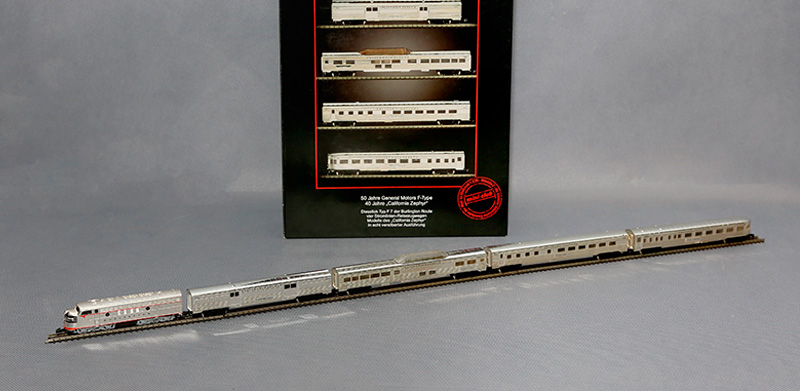 Modelo composicin de tren USA