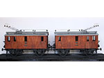 Modelo de doble locomotora elctrica trifsica n 6 y 7, de la Compaa Andaluces. (Brown, Boveri & Cie., Suiza, ca. 1945-1948). Escala: 1:10. Medidas: 56 x 181 x 40 cm. - Pieza IG: 00701