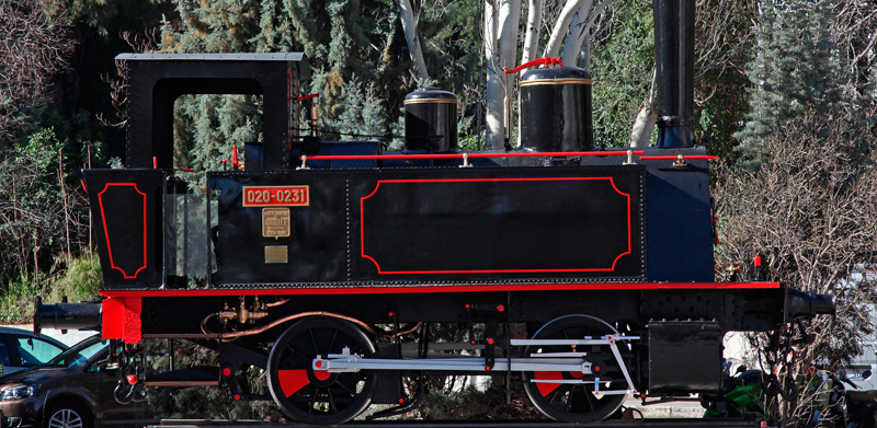 Locomotora de vapor 020-0231 Cuco