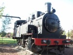 Locomotora de vapor 050-T (Saint Leonard, Blgica, 1927) Cesin:  Museo de la Minera de Puertollano, Ciudad Real - Pieza IG: 00088