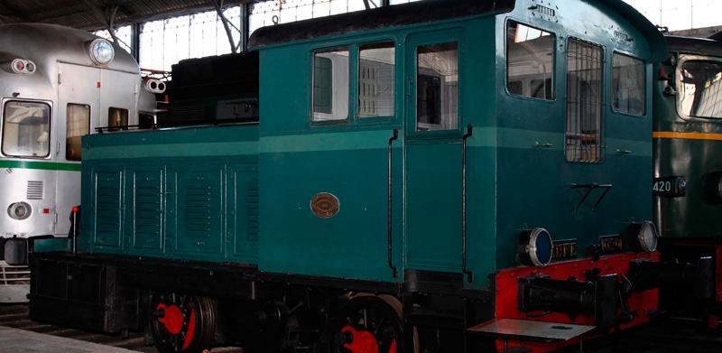 Locomotora de maniobras 10201 MZA (Deutsche Werk Kiel y Maquinista Terrestre y Martima, Alemania-Espaa, 1935)