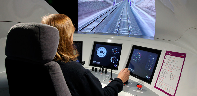 Sala Renfe-Simuladores